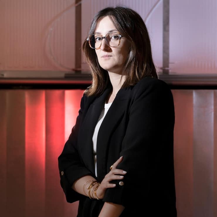 Margaux Peltier n’avait pas encore 30 ans lorsqu’elle a fondé Enerdrape avec sa professeure et son directeur de thèse.