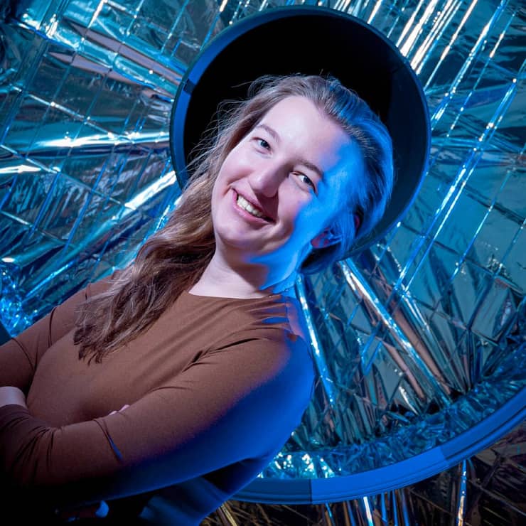 Julie Böhning, cofondatrice de la start-up Pave Space à Renens