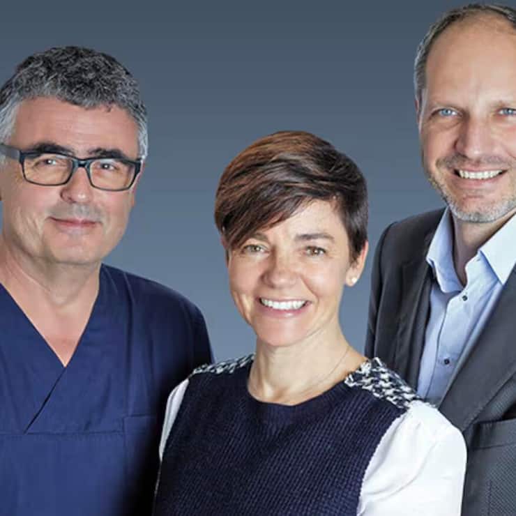 Les trois cofondateurs Daniel Fishman, Carole Matzinger et Romain Boichat, sont des fins connaisseurs des milieux médicaux.
