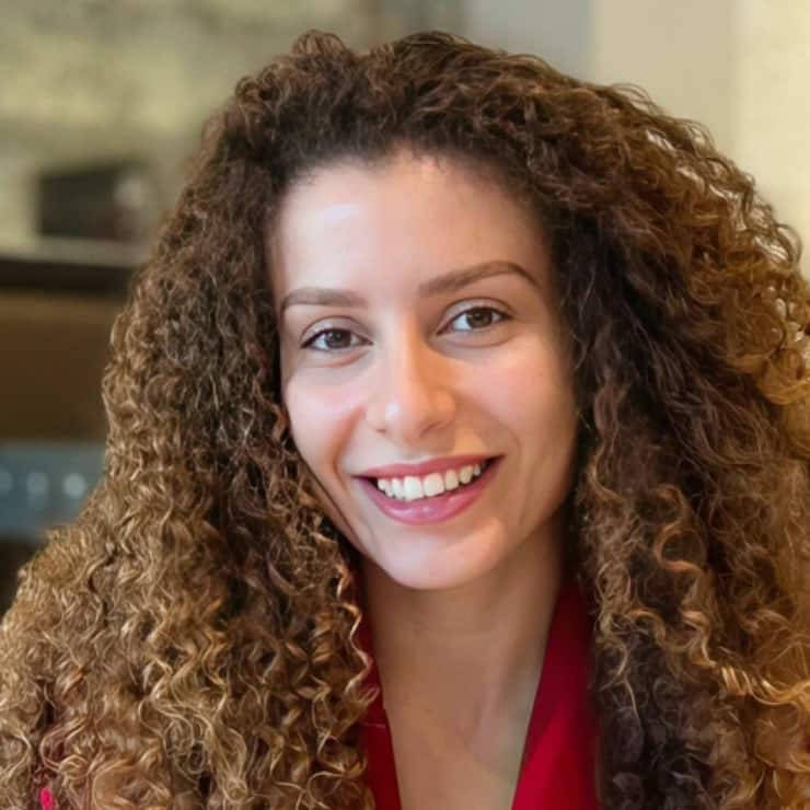 Lara Gervaise, cofondatrice de Virtuosis, une start-up qui analyse la voix grâce à l’IA et détecte ainsi les risques d’épuisement professionnel.