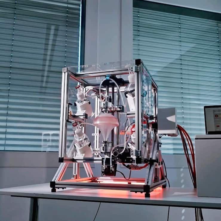 La machine de Limula est à la fois un bioréacteur et une centrifugeuse.