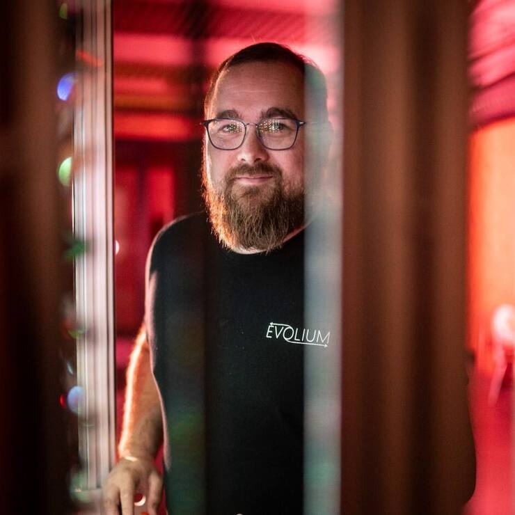 Alexandre Staub, fondateur de la start-up valaisanne Evolium Technologies