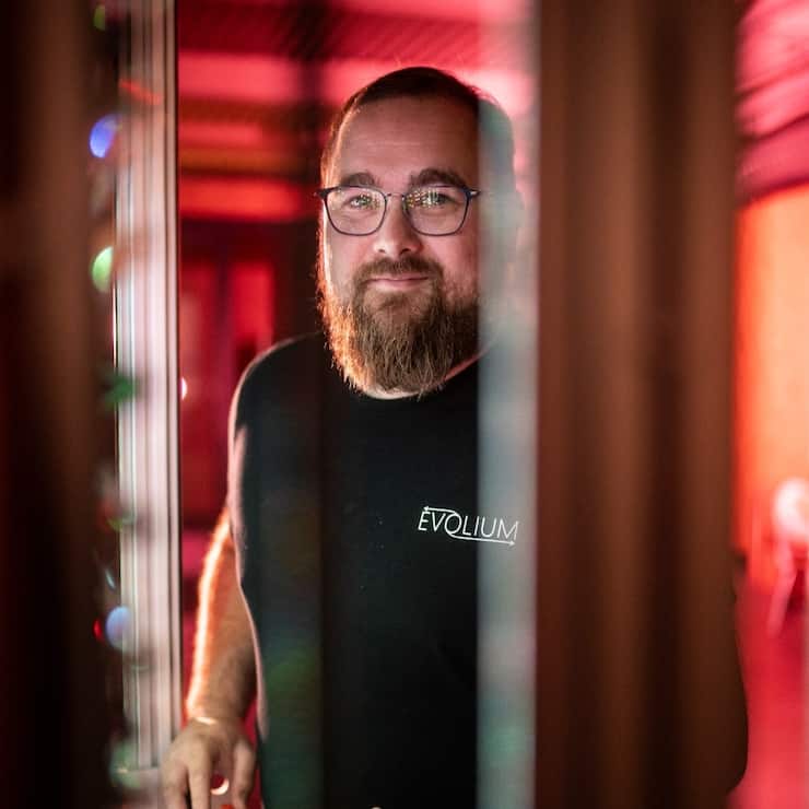 Alexandre Staub, fondateur de la start-up valaisanne Evolium Technologies