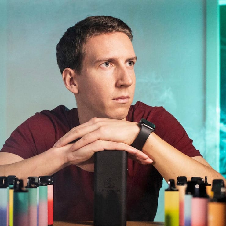 Cofondateur et CEO de Puffcycling, Andreas Hilger