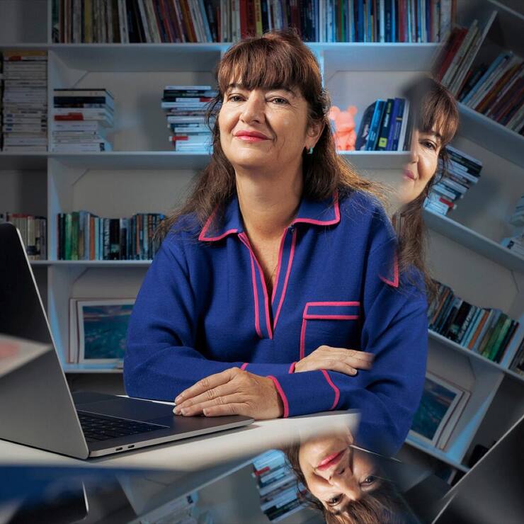 Paule Goumaz, cofondatrice de la plateforme d'aide à l'autoédition Chatty Elephant.