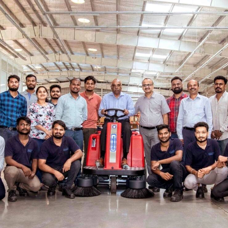 Construite près de Mysore, l’usine de la joint-venture indo-suisse Cleanfix Schevaran vise le net zéro d’ici à 2025.