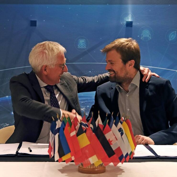 Emile de Rijk et Javier Benedicto