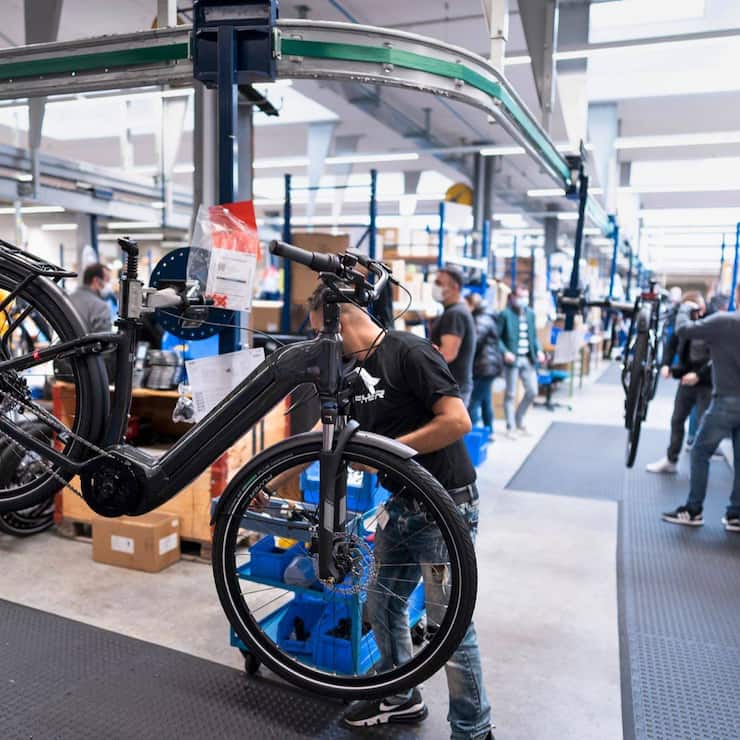 Flyer, fabricant de vélos électriques né en 1995 à Berthoud (BE)