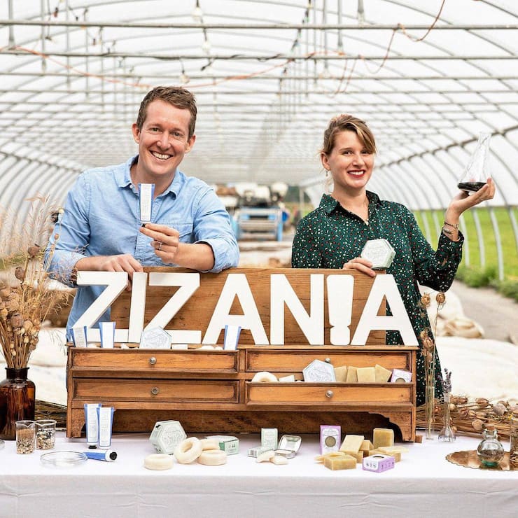 Tulipan Zollinger  et Anneleen Lavigne, les deux cofondateurs  de Zizania.