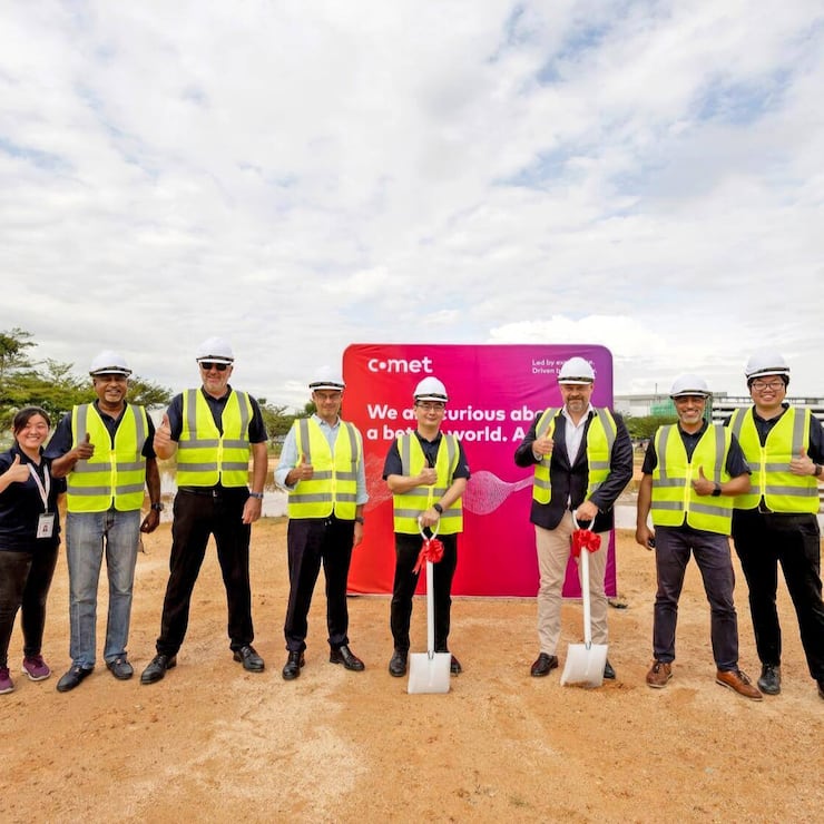 Comet a posé en octobre la première pierre de sa nouvelle installation à Penang, en Malaisie. La construction sera achevée en 2025.