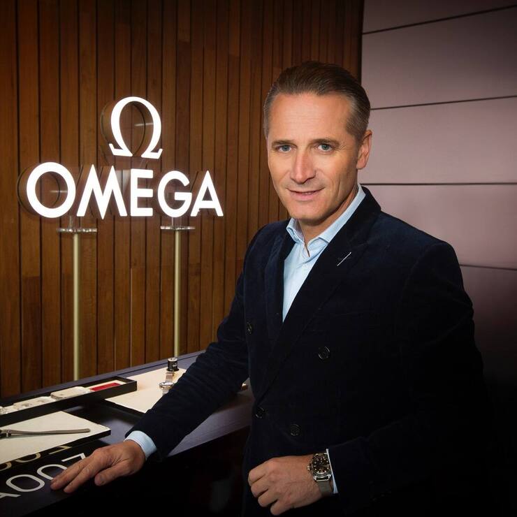 Raynald Aeschlimann, CEO d'Omega