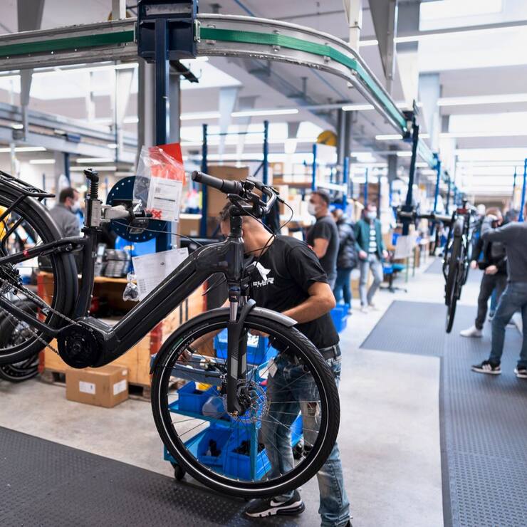 Flyer, fabricant de vélos électriques né en 1995 à Berthoud (BE)