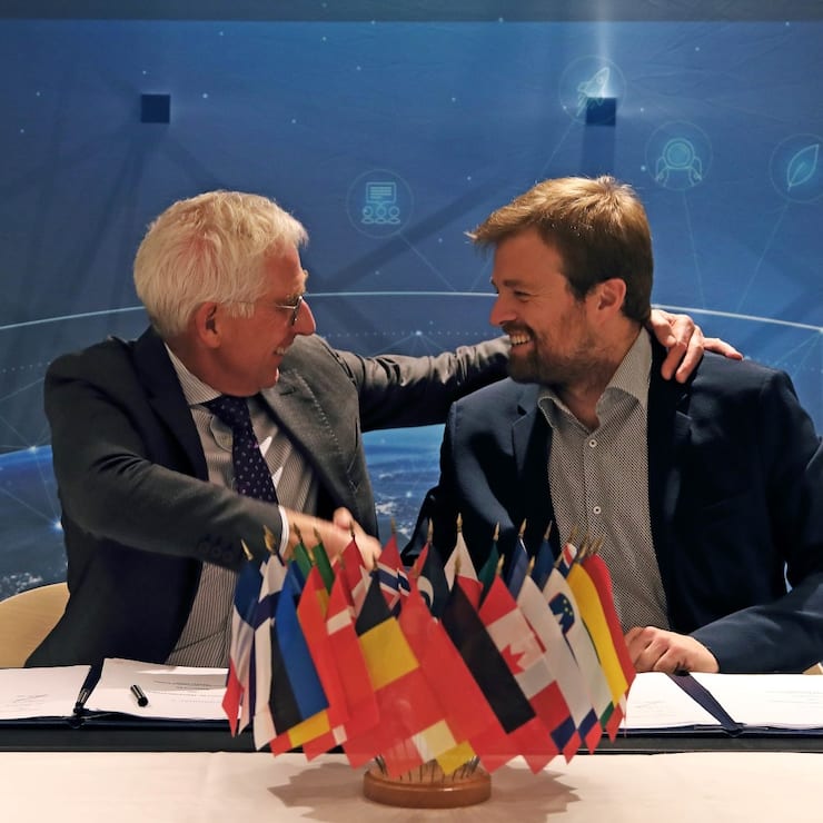 Emile de Rijk et Javier Benedicto