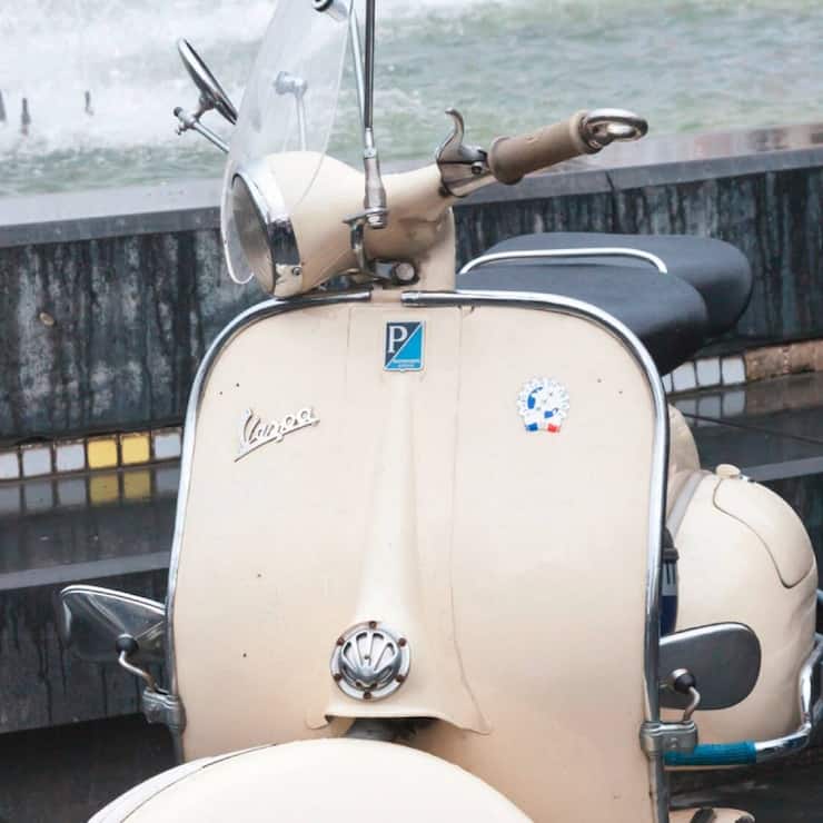 L'iconique scooter Vespa Piaggio
