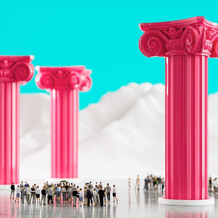 La population active  a plutôt confiance  dans les trois piliers