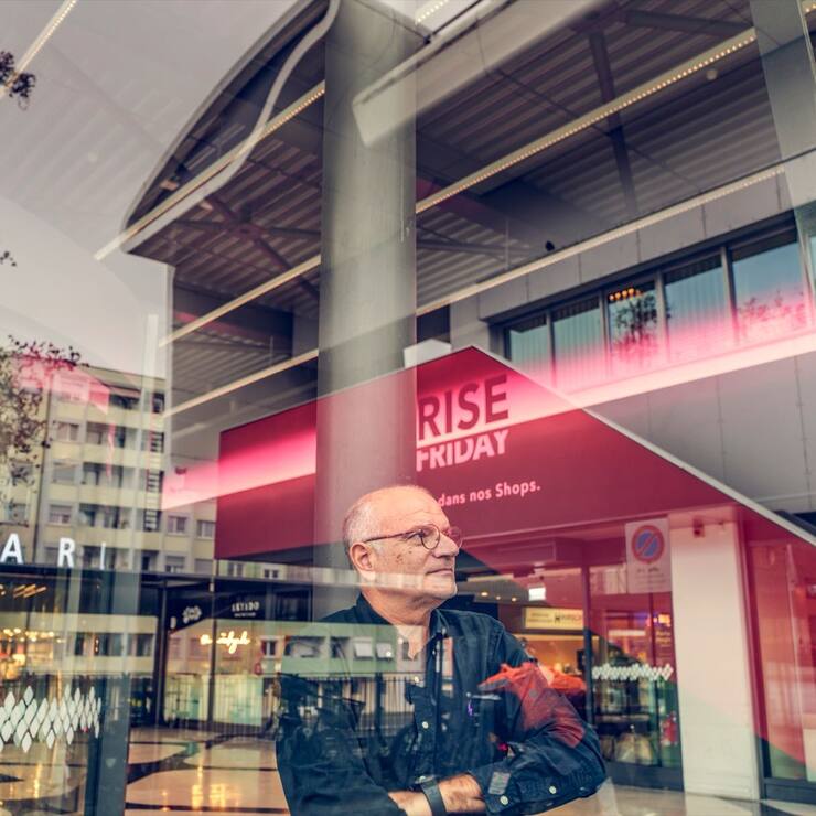 Ivan Haralambof, directeur du centre commercial de Balexert