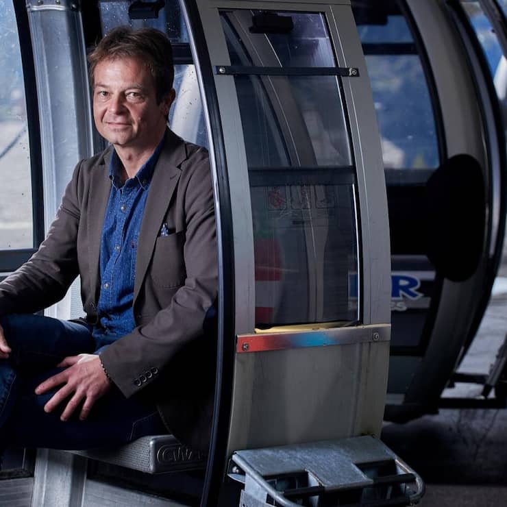 Laurent Vaucher, CEO de Téléverbier