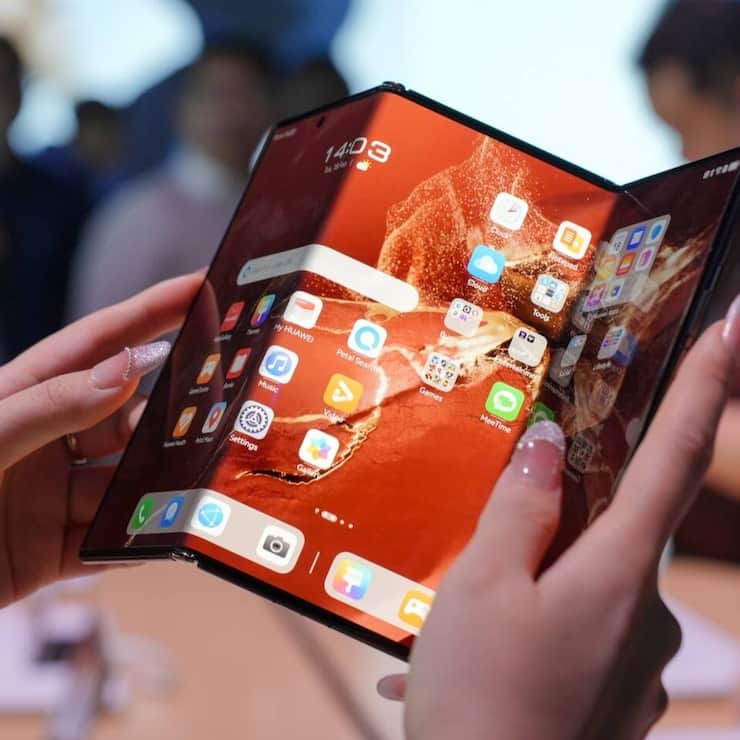 Le smartphone triple écran pliable Huawei
