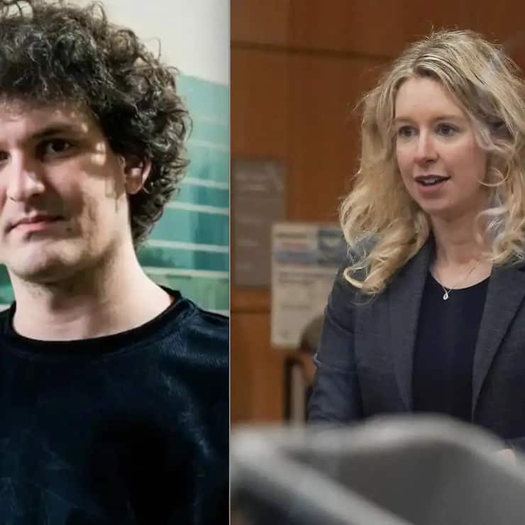 Sam Bankman-Fried et Elizabeth Holmes 