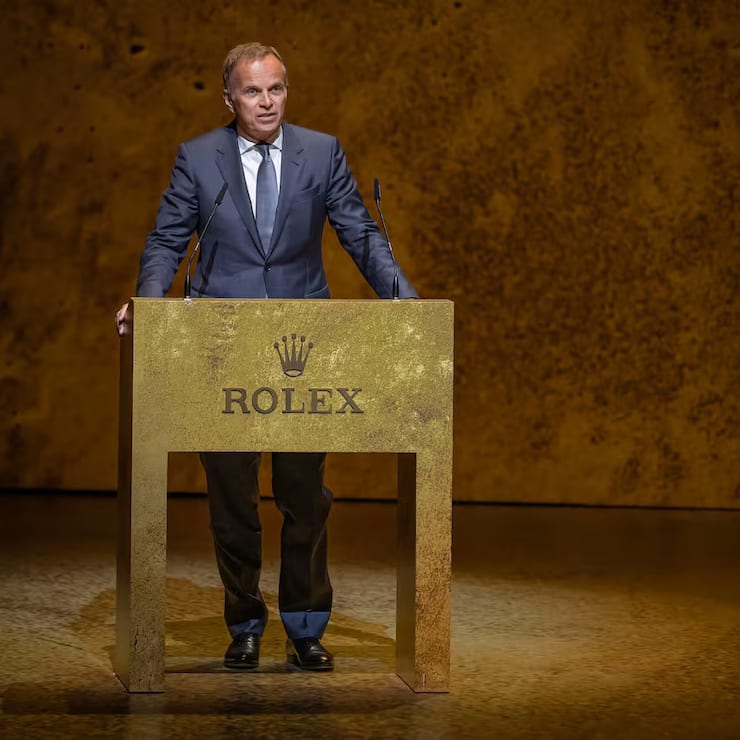 Jean-Frédéric Dufour, CEO de Rolex.