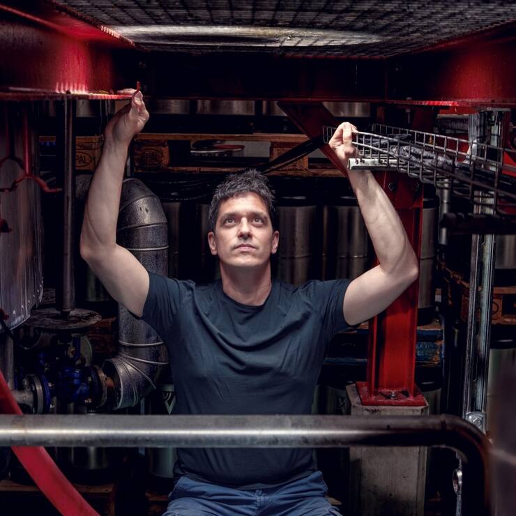 Thibaut Vibert, créateur de la Brasserie du Virage