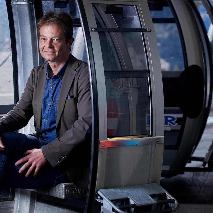 Laurent Vaucher, CEO de Téléverbier