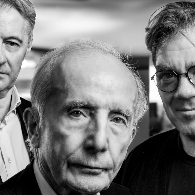 Fabrice Zumbrunnen, Michel Reybier et Antoine Hubert