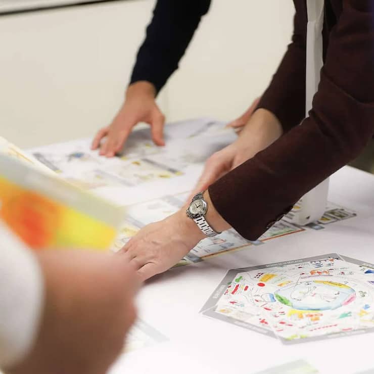 Fresques de la construction