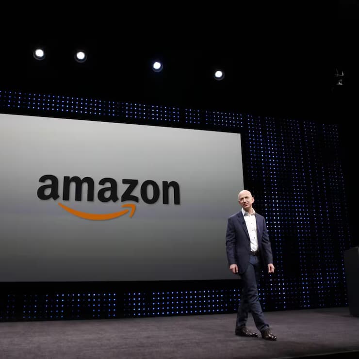 Jeff Bezos, fondateur d'Amazon. 