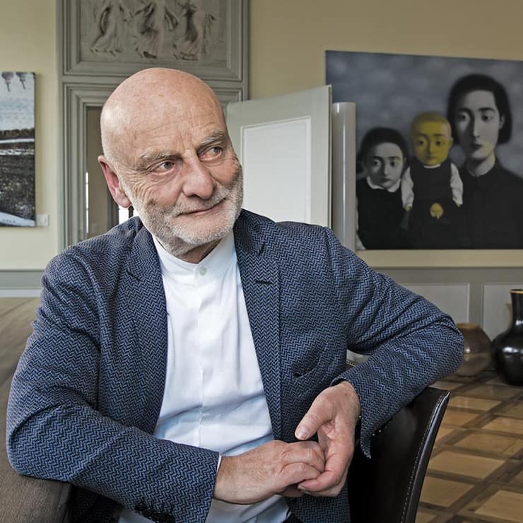 Ueli Sigg, Kunstsammler, Schloss Mauensee LU, 2016, Fotos: Geri Born