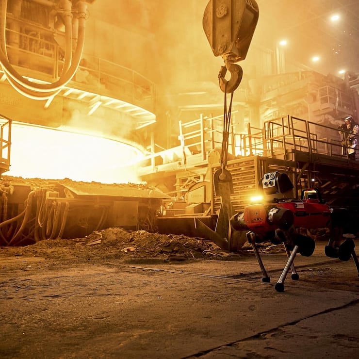 ANYbotics a déployé son robot autonome quadrupède ANYmal chez North Star BlueScope Steel