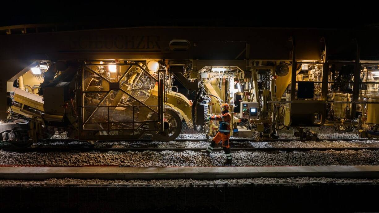 Les équipes de Scheuchzer interviennent sur les chantiers durant la nuit
