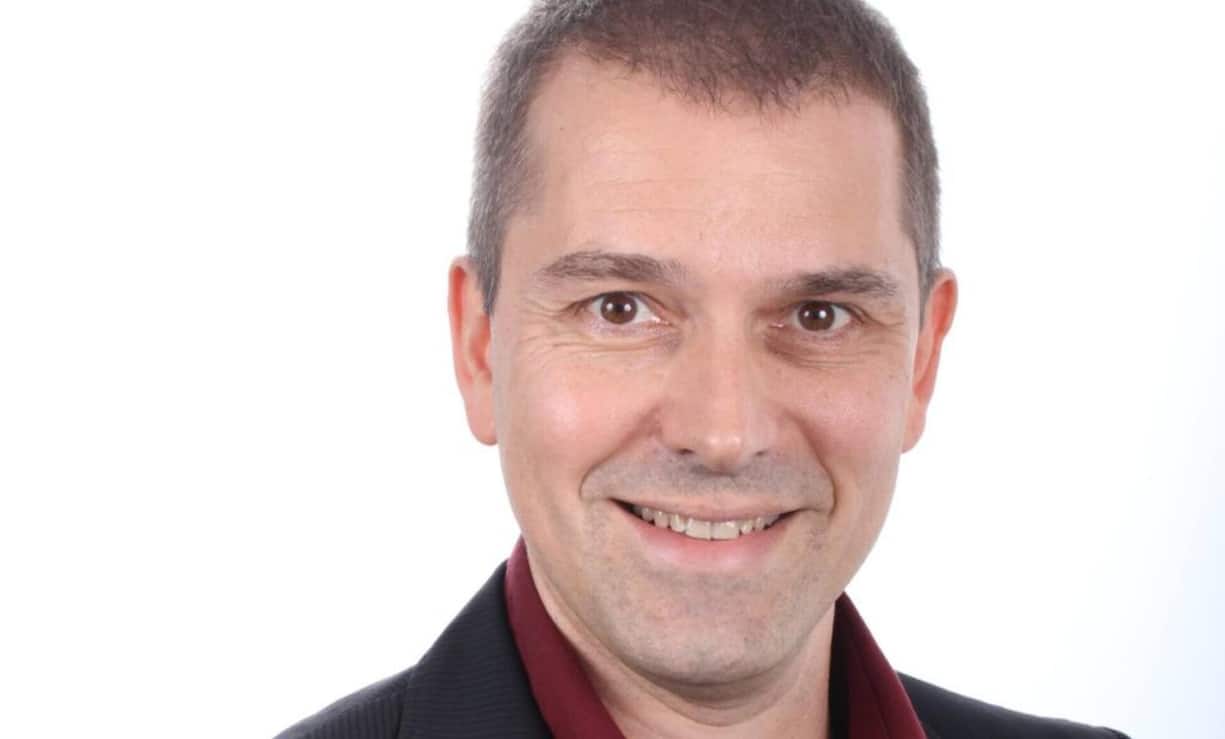 Franck Milet fait découvrir aux entreprises les possibilités de la réalité virtuelle.