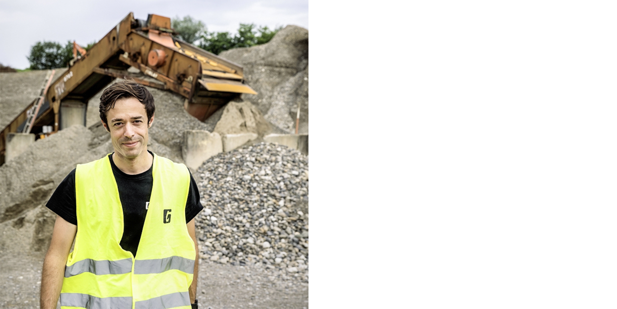 Ryan Luke Johns travaille à l’automatisation des travaux de construction.