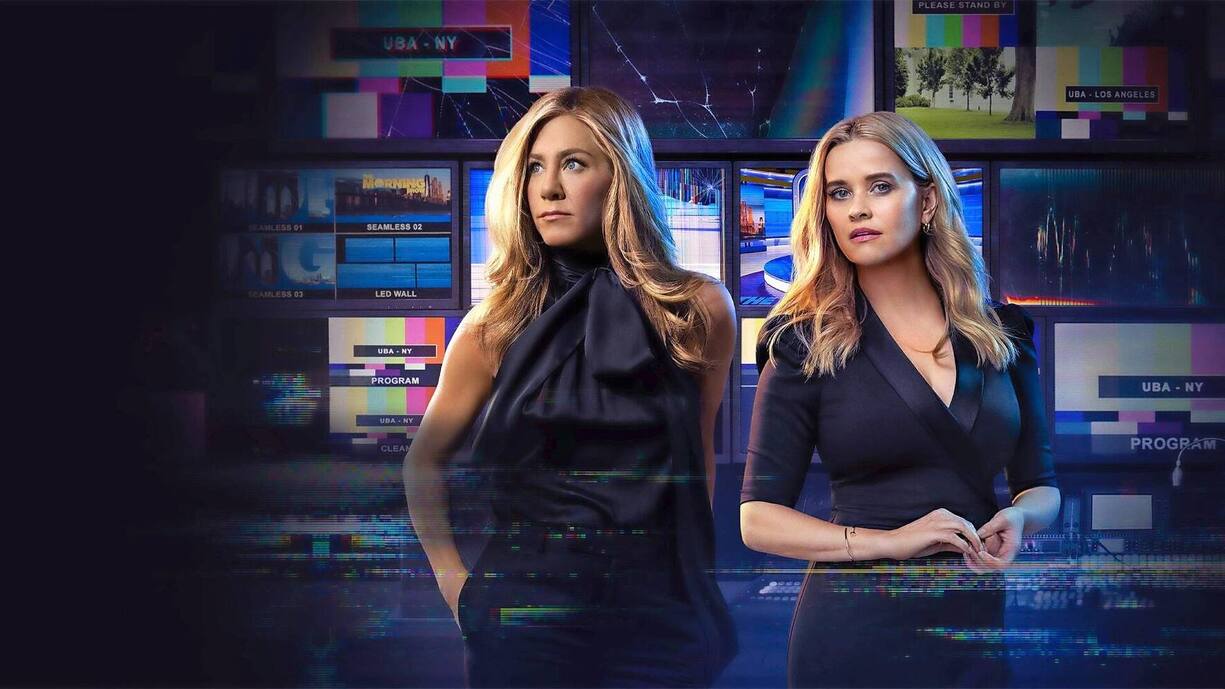 Les personnages de la série "The Morning Show".