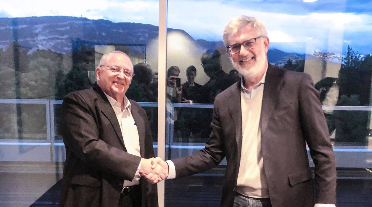 Davide Vassallo, CEO et cofondateur de la start-up genevoise Dss+