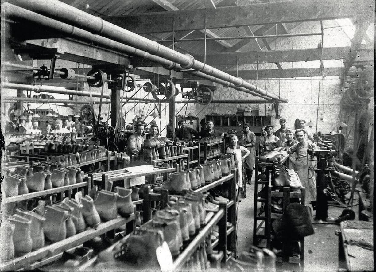 L’usine de Wollaston.