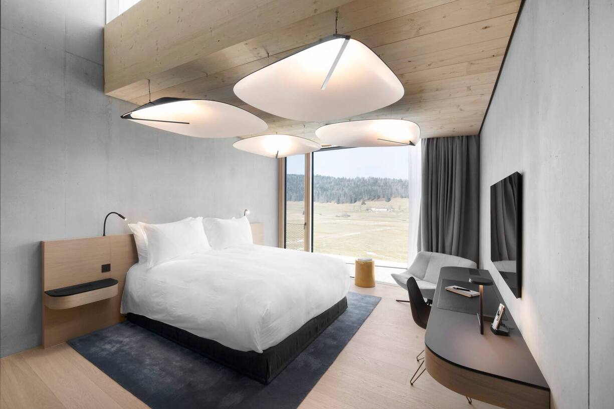 Les chambres de l’Hôtel des Horlogers sont un vrai cocon de silence