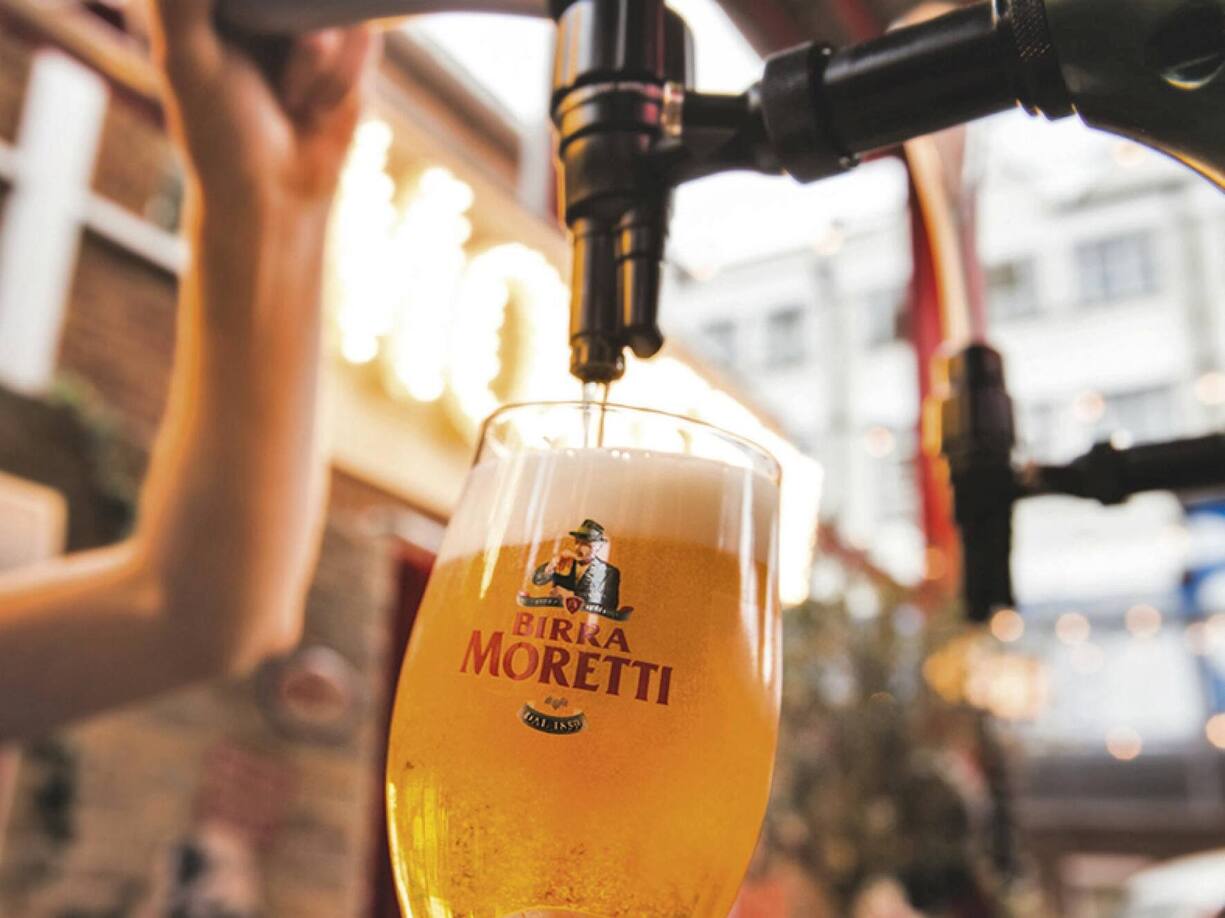 L'apéro avec les amis.