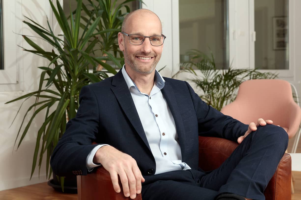 Lausanne - 20 fÃ©vrier 2023 - Retraites Populaires, Eric Niederhauser, Directeur gÃ©nÃ©ral adjoint, Membre du ComitÃ© de Direction, Actuaire ASA, division actuariat et systÃ¨mes d'information. Â©Chris Blaser.