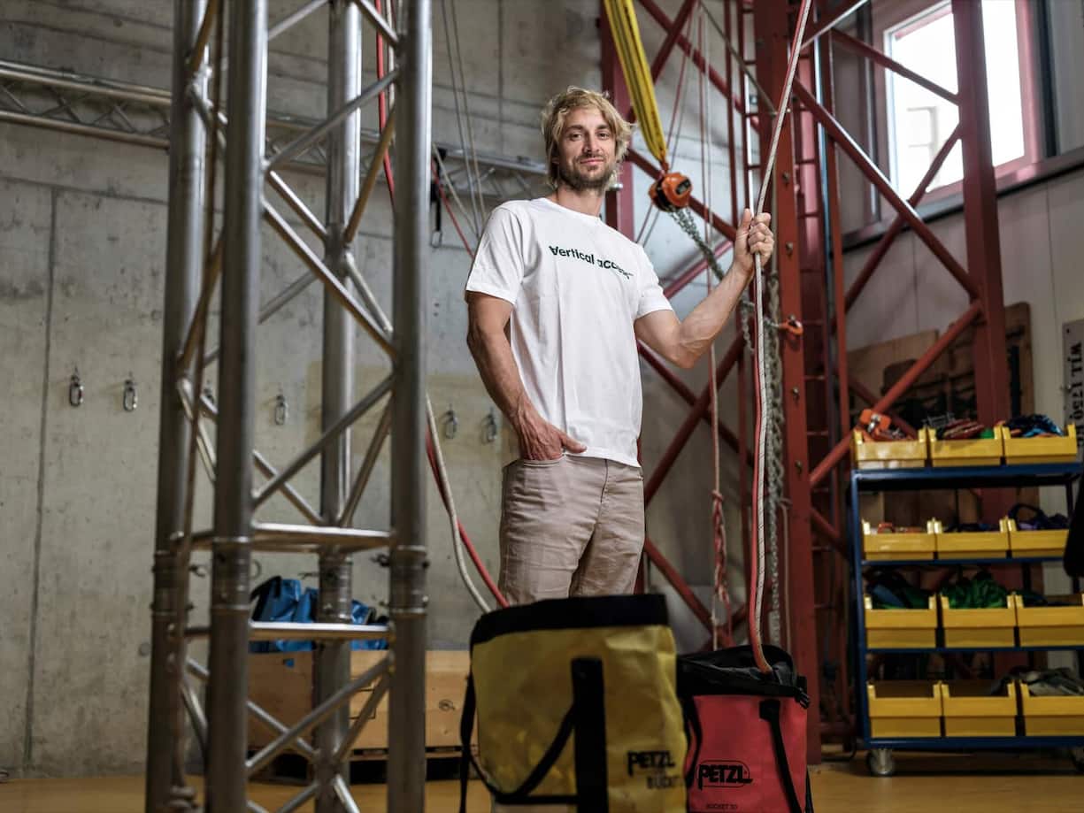 «Je ressens  dans ma profession  ce que je retrouve dans  les sports de montagne.» Jean-Pascal Charpilloz