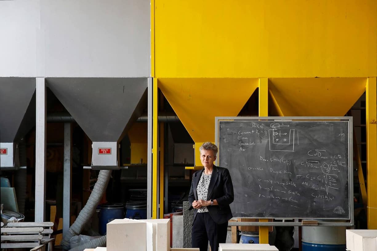 Karen Scrivener, professeure à l'EPFL