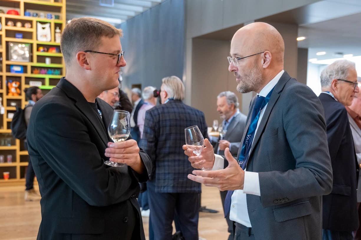 Pascal Hottinger, direction générale de l'agriculture Vaud (à droite)