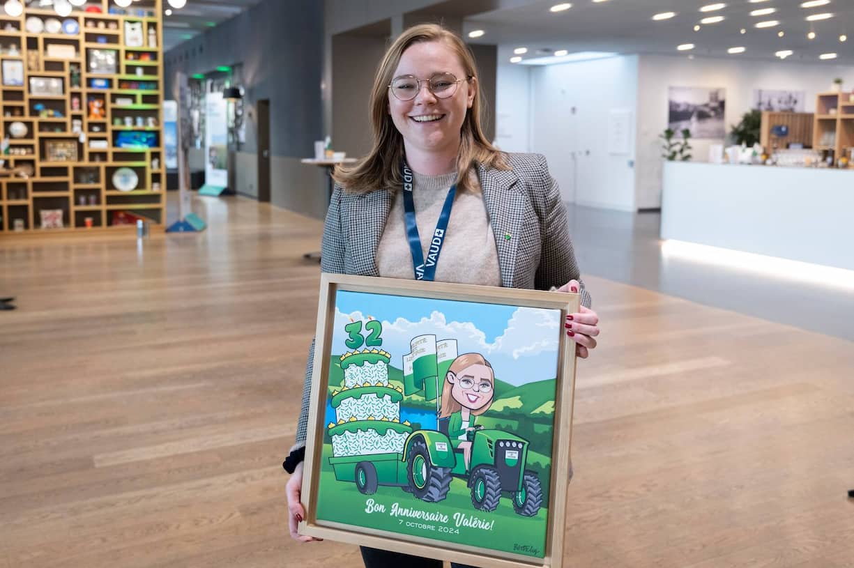 Valérie Dittli, conseillère d'Etat, Vaud fête ses 32 ans.