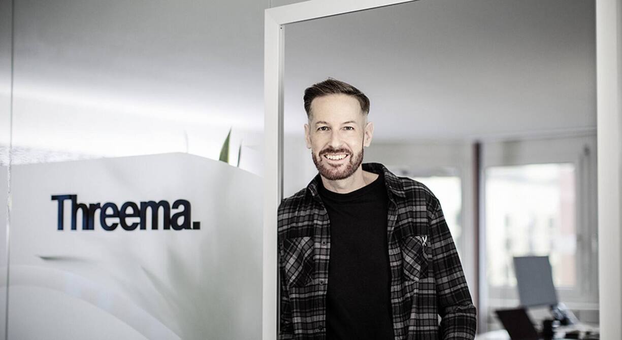 Digital Shapers 2021 The Cybersecurity Guards Martin Blatter, Threema ©PD