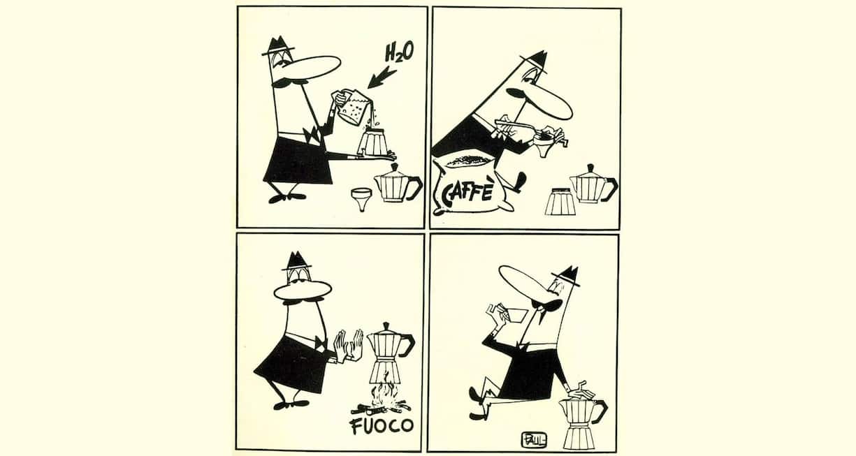 Sa mascotte L’homme moustachu