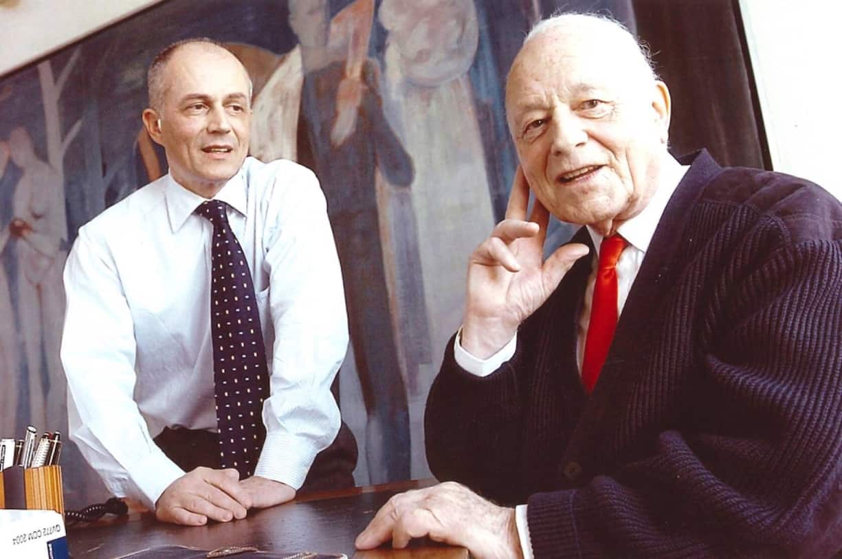 Thierry Mauvernay et son père Rolland-Yves