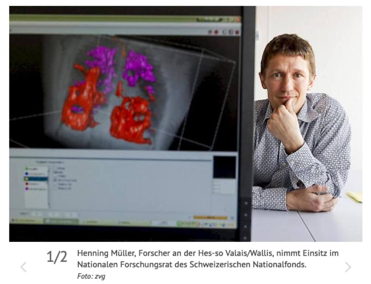 Henning Müller améliore la précision des médecins grâce aux données.