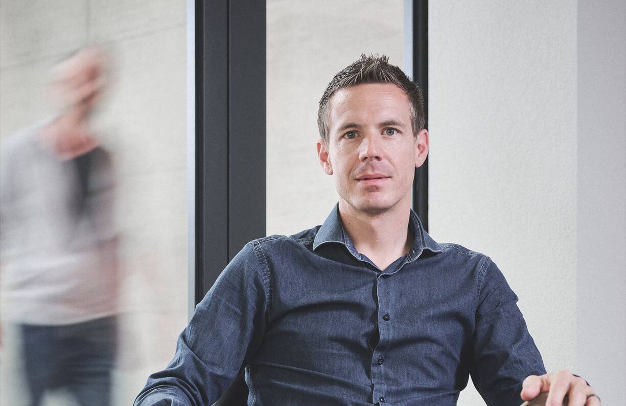 Kilian Thonney, Electro-Sol S.A, le mardi 24 mai 2022 à Cossonay. (© Gabriel Monnet)