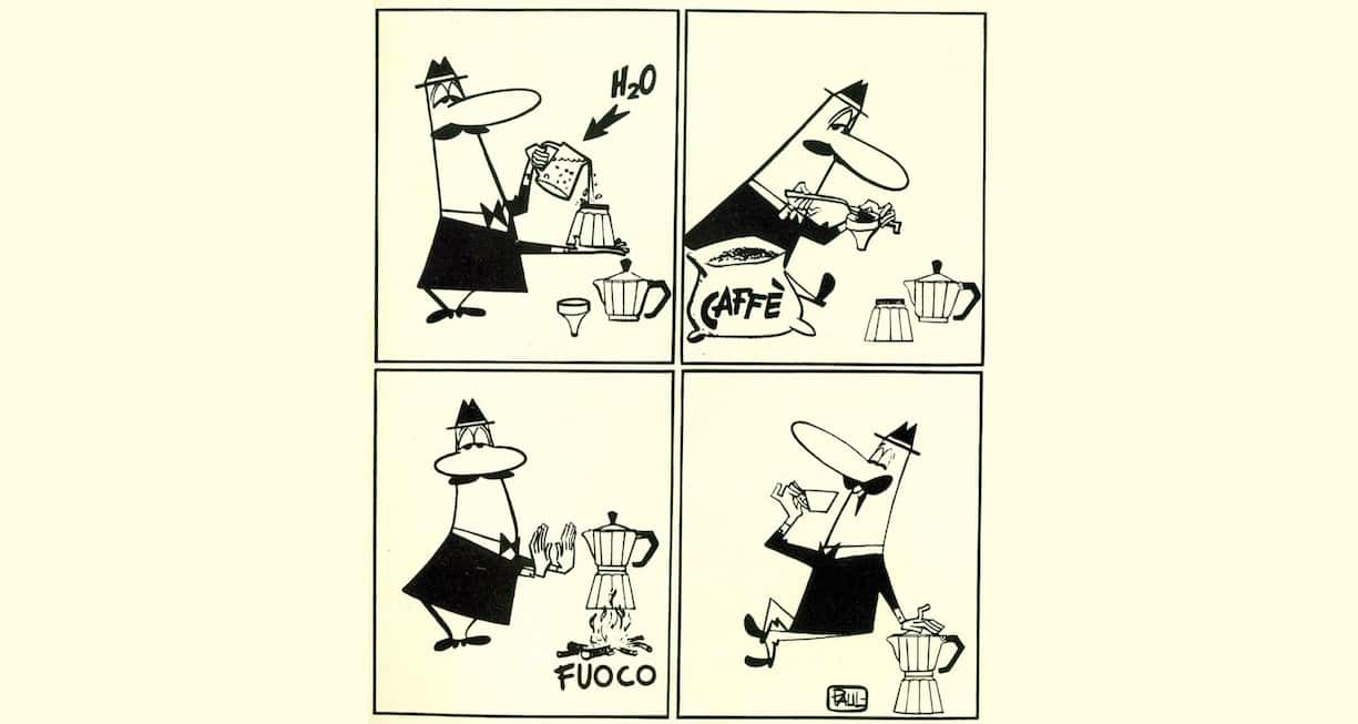 Sa mascotte L’homme moustachu